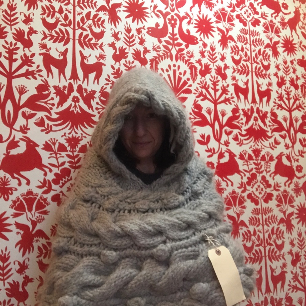 HandKnit gorgeous caplet! Made by me!
